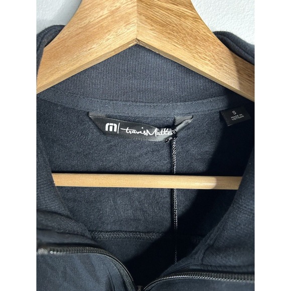 Travis Mathew Draft Kings Sweatshirt Mens Small 1/4 Zip Long Sleeve - Picture 4 of 5